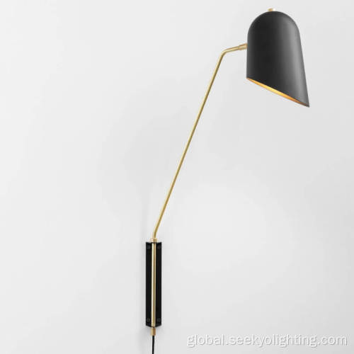 Art Deco Wall Lights Minimalist black and white lamp shade wall lamp Supplier